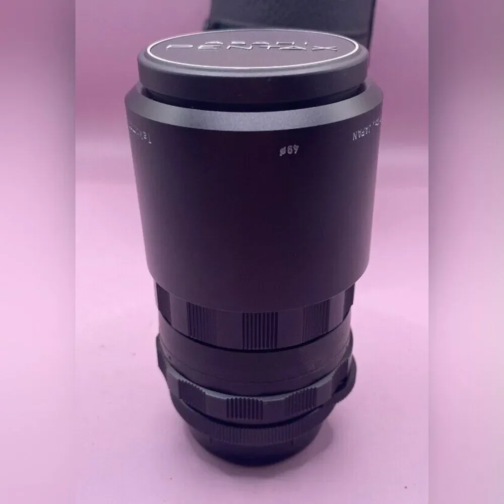 Asahi Pentax Takumer Lens 1:3.5/135 1:4/150mm 1:5.6/200mm Case